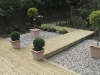 Pine decking path 